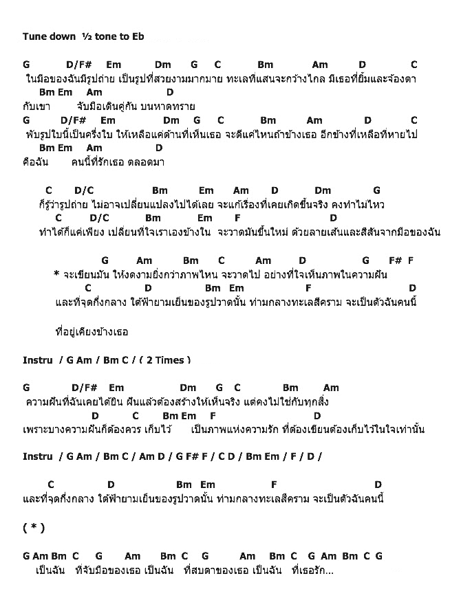 คอร์ดเพลง เนื้อเพลง รูปวาดบนภาพถ่าย, คอร์ดเพลง รูปวาดบนภาพถ่าย ของ Klear, คอร์ดเพลงของ Klear, เนื้อร้อง รูปวาดบนภาพถ่าย Klear, รูปวาดบนภาพถ่าย คอร์ดง่าย ๆ, คอร์ด รูปวาดบนภาพถ่าย ต้นฉบับ