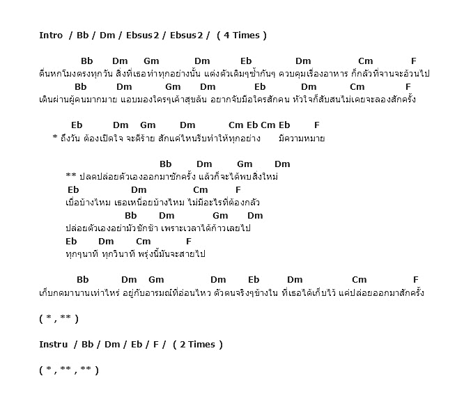 คอร์ดเพลง เนื้อเพลง ปลดปล่อย, คอร์ดเพลง ปลดปล่อย ของ Jida, คอร์ดเพลงของ Jida, เนื้อร้อง ปลดปล่อย Jida, ปลดปล่อย คอร์ดง่าย ๆ, คอร์ด ปลดปล่อย ต้นฉบับ