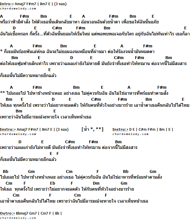 คอร์ดเพลง เนื้อเพลง ไม่มีอารมณ์หายใจ, คอร์ดเพลง ไม่มีอารมณ์หายใจ ของ Dr.Fuu, คอร์ดเพลงของ Dr.Fuu, เนื้อร้อง ไม่มีอารมณ์หายใจ Dr.Fuu, ไม่มีอารมณ์หายใจ คอร์ดง่าย ๆ, คอร์ด ไม่มีอารมณ์หายใจ ต้นฉบับ