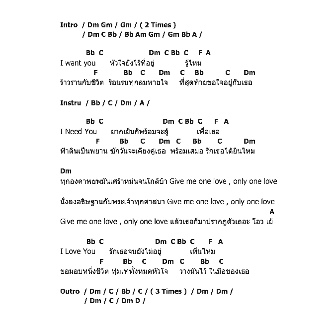 คอร์ดเพลง เนื้อเพลง Want Need Love, คอร์ดเพลง Want Need Love ของ Diamond Dust, คอร์ดเพลงของ Diamond Dust, เนื้อร้อง Want Need Love Diamond Dust, Want Need Love คอร์ดง่าย ๆ, คอร์ด Want Need Love ต้นฉบับ