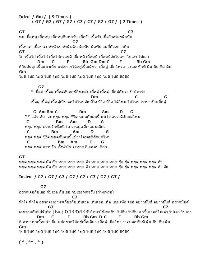 คอร์ดเพลง เนื้อเพลง เนื้อ, คอร์ดเพลง เนื้อ ของ Magenta, คอร์ดเพลงของ Magenta, เนื้อร้อง เนื้อ Magenta, เนื้อ คอร์ดง่าย ๆ, คอร์ด เนื้อ ต้นฉบับ