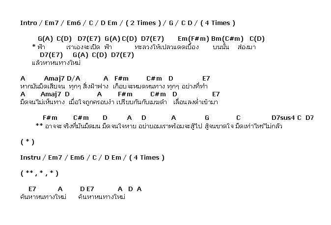 คอร์ดเพลง เนื้อเพลง เปิดฟ้า, คอร์ดเพลง เปิดฟ้า ของ Micro, คอร์ดเพลงของ Micro, เนื้อร้อง เปิดฟ้า Micro, เปิดฟ้า คอร์ดง่าย ๆ, คอร์ด เปิดฟ้า ต้นฉบับ