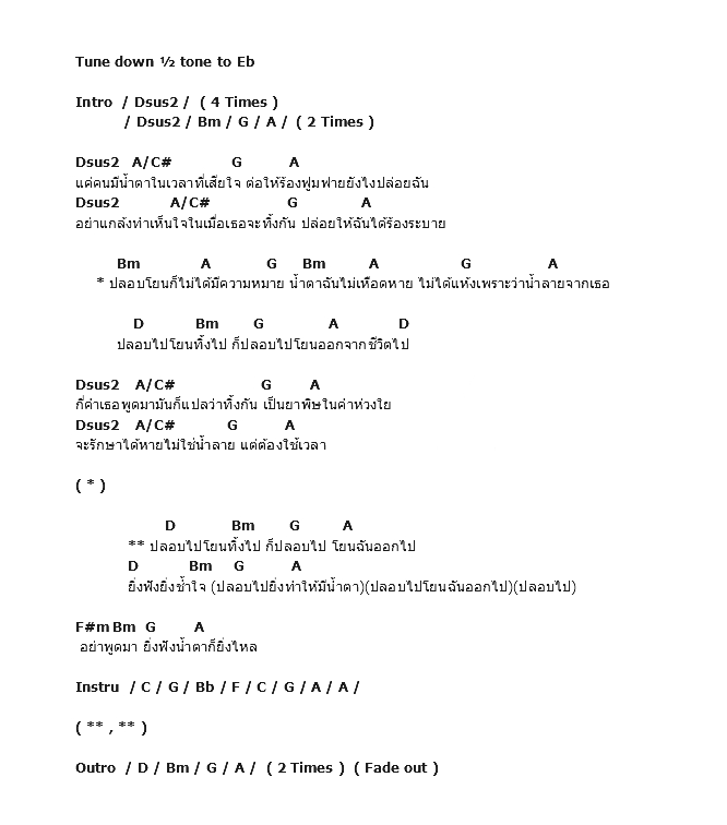 คอร์ดเพลง เนื้อเพลง ปลอบ...โยน, คอร์ดเพลง ปลอบ...โยน ของ Overme, คอร์ดเพลงของ Overme, เนื้อร้อง ปลอบ...โยน Overme, ปลอบ...โยน คอร์ดง่าย ๆ, คอร์ด ปลอบ...โยน ต้นฉบับ