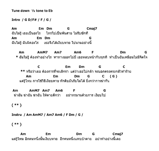 คอร์ดเพลง เนื้อเพลง หักดิบ, คอร์ดเพลง หักดิบ ของ Nana, คอร์ดเพลงของ Nana, เนื้อร้อง หักดิบ Nana, หักดิบ คอร์ดง่าย ๆ, คอร์ด หักดิบ ต้นฉบับ