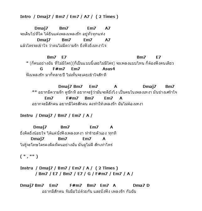 คอร์ดเพลง เนื้อเพลง คนในเพลงเหงา, คอร์ดเพลง คนในเพลงเหงา ของ Past Tales, คอร์ดเพลงของ Past Tales, เนื้อร้อง คนในเพลงเหงา Past Tales, คนในเพลงเหงา คอร์ดง่าย ๆ, คอร์ด คนในเพลงเหงา ต้นฉบับ