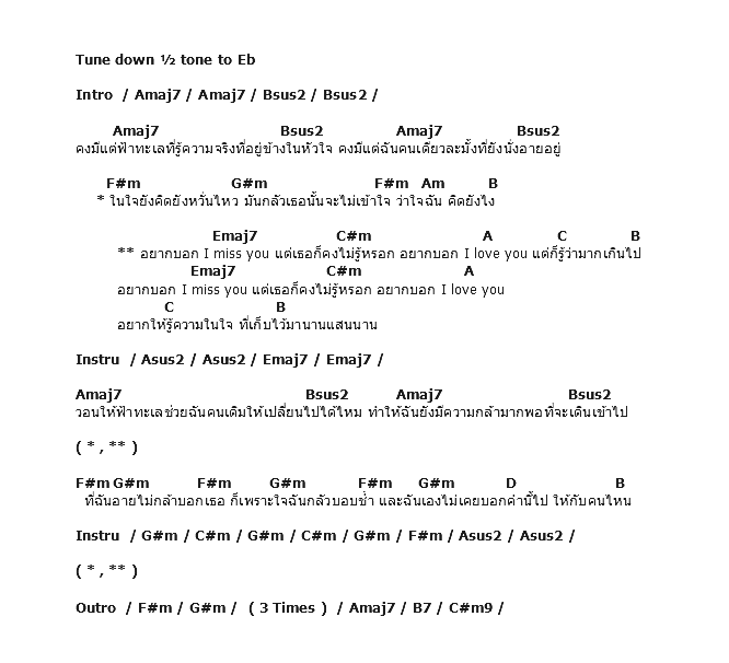 คอร์ดเพลง เนื้อเพลง อาย, คอร์ดเพลง อาย ของ Potato, คอร์ดเพลงของ Potato, เนื้อร้อง อาย Potato, อาย คอร์ดง่าย ๆ, คอร์ด อาย ต้นฉบับ