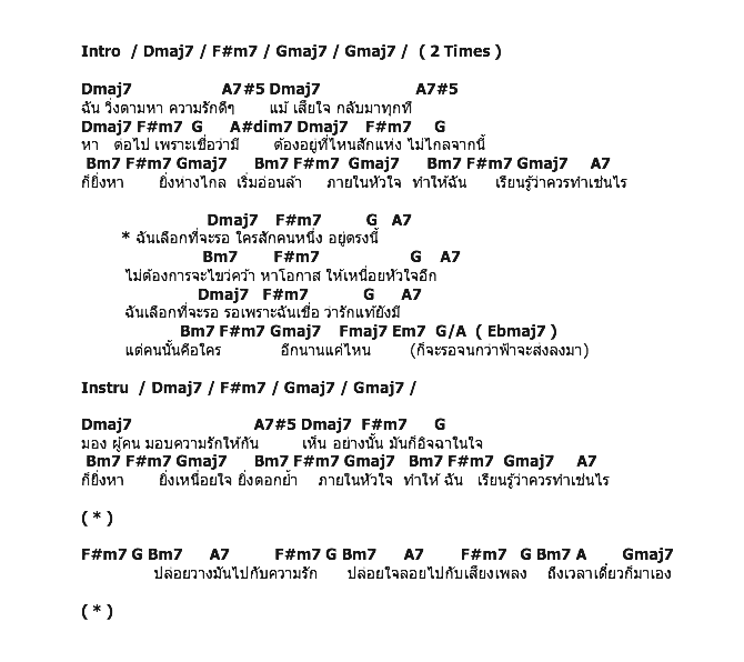 คอร์ดเพลง เนื้อเพลง รอ, คอร์ดเพลง รอ ของ O-pavee, คอร์ดเพลงของ O-pavee, เนื้อร้อง รอ O-pavee, รอ คอร์ดง่าย ๆ, คอร์ด รอ ต้นฉบับ