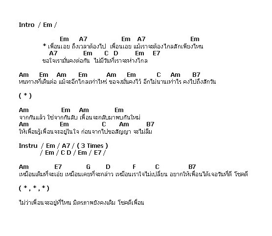 คอร์ดเพลง เนื้อเพลง โชคดี, คอร์ดเพลง โชคดี ของ Loso, คอร์ดเพลงของ Loso, เนื้อร้อง โชคดี Loso, โชคดี คอร์ดง่าย ๆ, คอร์ด โชคดี ต้นฉบับ