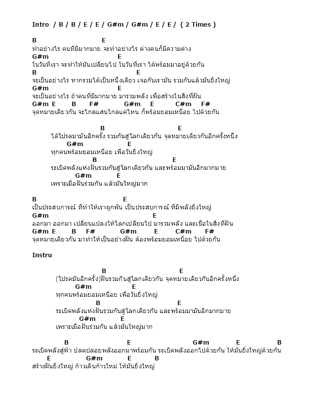 คอร์ดเพลง เนื้อเพลง มันใหญ่มาก ( Feat.ดา Endorphine ), คอร์ดเพลง มันใหญ่มาก ( Feat.ดา Endorphine ) ของ Paradox, คอร์ดเพลงของ Paradox, เนื้อร้อง มันใหญ่มาก ( Feat.ดา Endorphine ) Paradox, มันใหญ่มาก ( Feat.ดา Endorphine ) คอร์ดง่าย ๆ, คอร์ด มันใหญ่มาก ( Feat.ดา Endorphine ) ต้นฉบับ