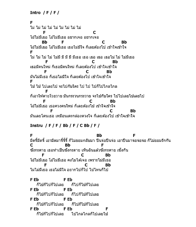 คอร์ดเพลง เนื้อเพลง ไม่มีเธอ (กล่องดวงใจ) - Ost.เกรียนฟิคชั่น, คอร์ดเพลง ไม่มีเธอ (กล่องดวงใจ) - Ost.เกรียนฟิคชั่น ของ Paradox, คอร์ดเพลงของ Paradox, เนื้อร้อง ไม่มีเธอ (กล่องดวงใจ) - Ost.เกรียนฟิคชั่น Paradox, ไม่มีเธอ (กล่องดวงใจ) - Ost.เกรียนฟิคชั่น คอร์ดง่าย ๆ, คอร์ด ไม่มีเธอ (กล่องดวงใจ) - Ost.เกรียนฟิคชั่น ต้นฉบับ
