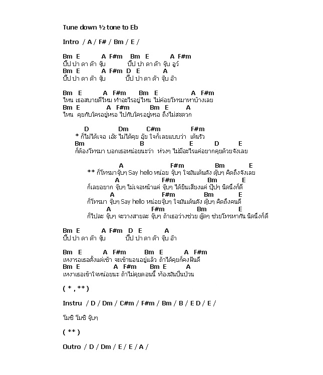 คอร์ดเพลง เนื้อเพลง จุ๊บ จุ๊บ, คอร์ดเพลง จุ๊บ จุ๊บ ของ Neko Jump, คอร์ดเพลงของ Neko Jump, เนื้อร้อง จุ๊บ จุ๊บ Neko Jump, จุ๊บ จุ๊บ คอร์ดง่าย ๆ, คอร์ด จุ๊บ จุ๊บ ต้นฉบับ
