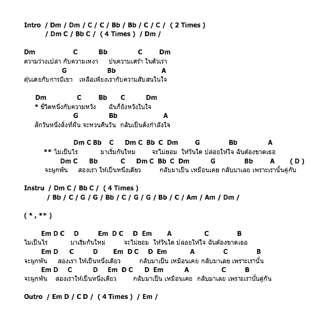 คอร์ดเพลง เนื้อเพลง เพราะเรานั้นคู่กัน, คอร์ดเพลง เพราะเรานั้นคู่กัน ของ Lullaby, คอร์ดเพลงของ Lullaby, เนื้อร้อง เพราะเรานั้นคู่กัน Lullaby, เพราะเรานั้นคู่กัน คอร์ดง่าย ๆ, คอร์ด เพราะเรานั้นคู่กัน ต้นฉบับ