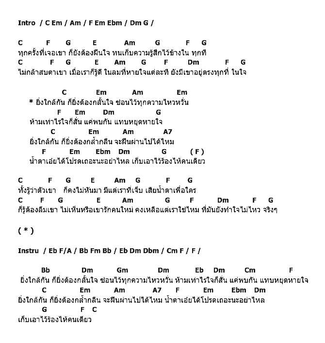 คอร์ดเพลง เนื้อเพลง ยิ่งใกล้กันยิ่งกลั้นใจ, คอร์ดเพลง ยิ่งใกล้กันยิ่งกลั้นใจ ของ Pim Seven Day, คอร์ดเพลงของ Pim Seven Day, เนื้อร้อง ยิ่งใกล้กันยิ่งกลั้นใจ Pim Seven Day, ยิ่งใกล้กันยิ่งกลั้นใจ คอร์ดง่าย ๆ, คอร์ด ยิ่งใกล้กันยิ่งกลั้นใจ ต้นฉบับ