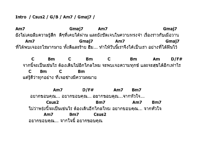 คอร์ดเพลง เนื้อเพลง ขอบคุณ Thanks, คอร์ดเพลง ขอบคุณ Thanks ของ P.O.P., คอร์ดเพลงของ P.O.P., เนื้อร้อง ขอบคุณ Thanks P.O.P., ขอบคุณ Thanks คอร์ดง่าย ๆ, คอร์ด ขอบคุณ Thanks ต้นฉบับ
