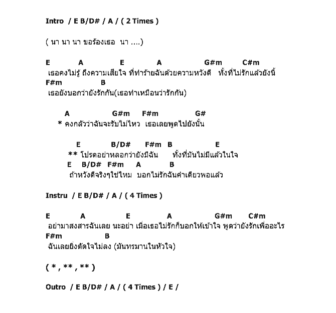 คอร์ดเพลง เนื้อเพลง คำเดียว, คอร์ดเพลง คำเดียว ของ Rapto, คอร์ดเพลงของ Rapto, เนื้อร้อง คำเดียว Rapto, คำเดียว คอร์ดง่าย ๆ, คอร์ด คำเดียว ต้นฉบับ