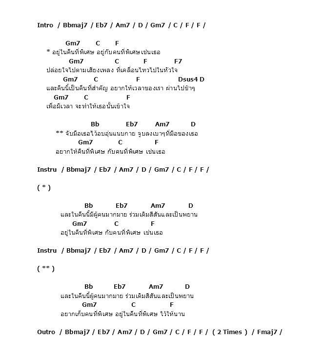 คอร์ดเพลง เนื้อเพลง คืนพิเศษ, คอร์ดเพลง คืนพิเศษ ของ Super Glue, คอร์ดเพลงของ Super Glue, เนื้อร้อง คืนพิเศษ Super Glue, คืนพิเศษ คอร์ดง่าย ๆ, คอร์ด คืนพิเศษ ต้นฉบับ