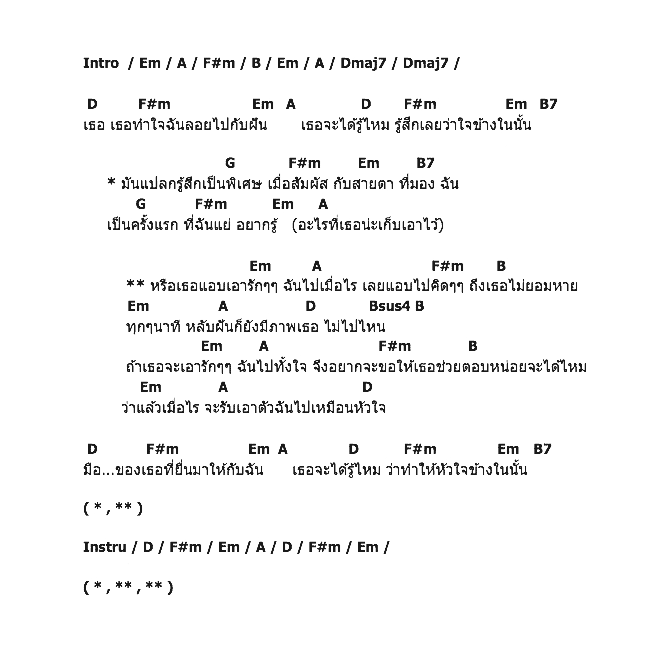 คอร์ดเพลง เนื้อเพลง รักๆ...รัก, คอร์ดเพลง รักๆ...รัก ของ Triumphs Kingdom, คอร์ดเพลงของ Triumphs Kingdom, เนื้อร้อง รักๆ...รัก Triumphs Kingdom, รักๆ...รัก คอร์ดง่าย ๆ, คอร์ด รักๆ...รัก ต้นฉบับ