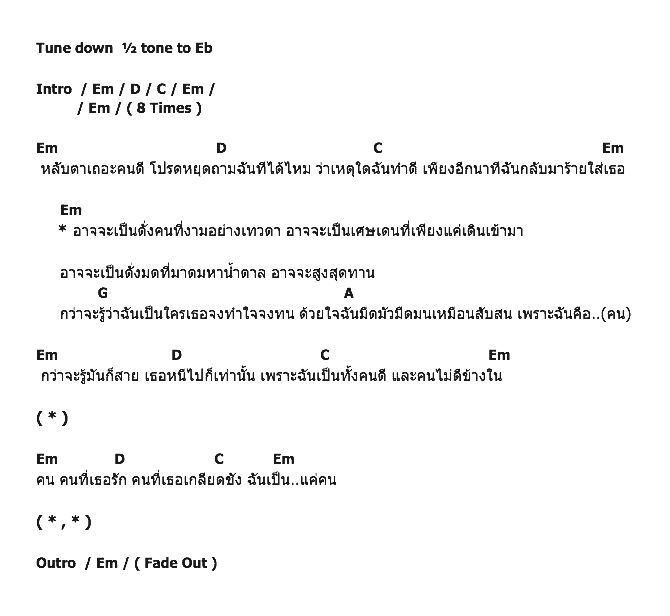 คอร์ดเพลง เนื้อเพลง แค่คน, คอร์ดเพลง แค่คน ของ Silly Fools, คอร์ดเพลงของ Silly Fools, เนื้อร้อง แค่คน Silly Fools, แค่คน คอร์ดง่าย ๆ, คอร์ด แค่คน ต้นฉบับ