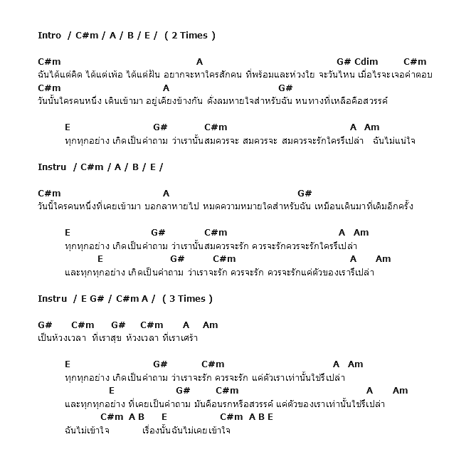 คอร์ดเพลง เนื้อเพลง เวิ้งว้าง, คอร์ดเพลง เวิ้งว้าง ของ Slot Machine, คอร์ดเพลงของ Slot Machine, เนื้อร้อง เวิ้งว้าง Slot Machine, เวิ้งว้าง คอร์ดง่าย ๆ, คอร์ด เวิ้งว้าง ต้นฉบับ