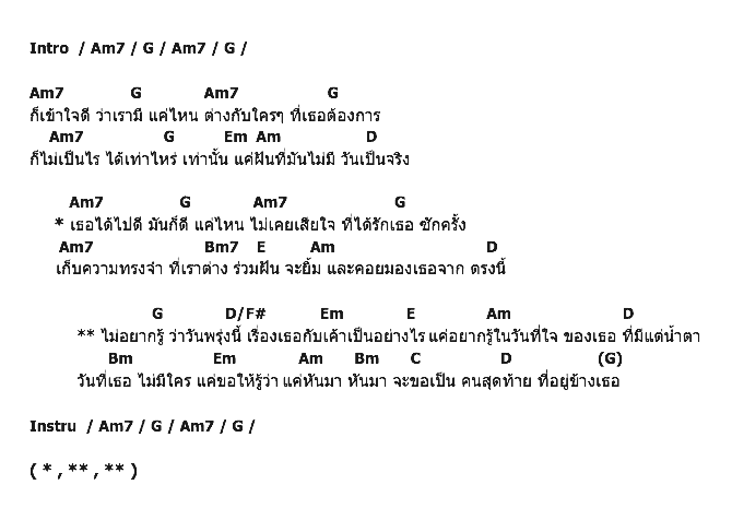 คอร์ดเพลง เนื้อเพลง แค่หันมา, คอร์ดเพลง แค่หันมา ของ Split, คอร์ดเพลงของ Split, เนื้อร้อง แค่หันมา Split, แค่หันมา คอร์ดง่าย ๆ, คอร์ด แค่หันมา ต้นฉบับ