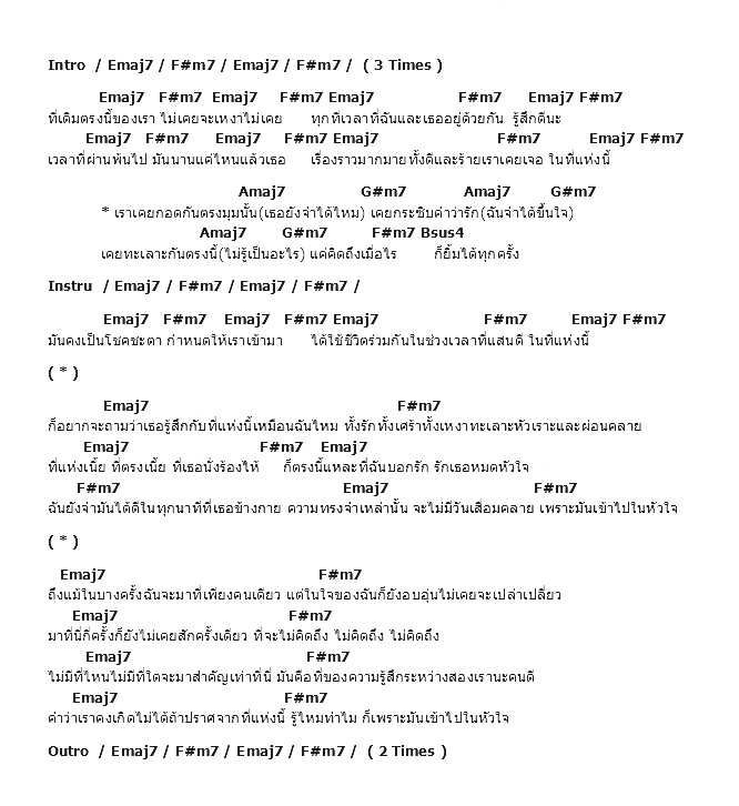 คอร์ดเพลง เนื้อเพลง ทุกวันฉันรักเธอ, คอร์ดเพลง ทุกวันฉันรักเธอ ของ Rule Dark, คอร์ดเพลงของ Rule Dark, เนื้อร้อง ทุกวันฉันรักเธอ Rule Dark, ทุกวันฉันรักเธอ คอร์ดง่าย ๆ, คอร์ด ทุกวันฉันรักเธอ ต้นฉบับ
