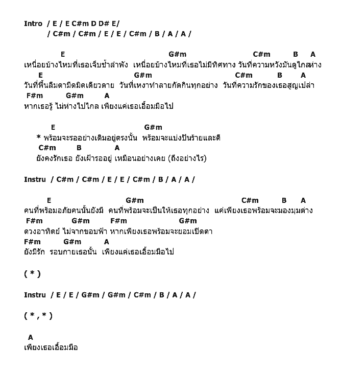 คอร์ดเพลง เนื้อเพลง เหนื่อยบ้างไหม, คอร์ดเพลง เหนื่อยบ้างไหม ของ Slot Machine, คอร์ดเพลงของ Slot Machine, เนื้อร้อง เหนื่อยบ้างไหม Slot Machine, เหนื่อยบ้างไหม คอร์ดง่าย ๆ, คอร์ด เหนื่อยบ้างไหม ต้นฉบับ