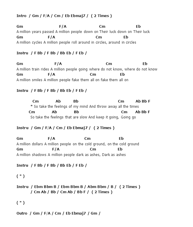 คอร์ดเพลง เนื้อเพลง Million People, คอร์ดเพลง Million People ของ The Pape, คอร์ดเพลงของ The Pape, เนื้อร้อง Million People The Pape, Million People คอร์ดง่าย ๆ, คอร์ด Million People ต้นฉบับ