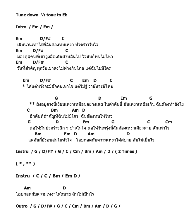 คอร์ดเพลง เนื้อเพลง คืนสำคัญที่ไม่มีใคร, คอร์ดเพลง คืนสำคัญที่ไม่มีใคร ของ The Richter, คอร์ดเพลงของ The Richter, เนื้อร้อง คืนสำคัญที่ไม่มีใคร The Richter, คืนสำคัญที่ไม่มีใคร คอร์ดง่าย ๆ, คอร์ด คืนสำคัญที่ไม่มีใคร ต้นฉบับ