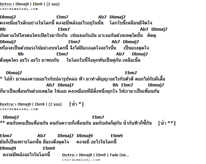 คอร์ดเพลง เนื้อเพลง แรงดึงดูด, คอร์ดเพลง แรงดึงดูด ของ T-bone, คอร์ดเพลงของ T-bone, เนื้อร้อง แรงดึงดูด T-bone, แรงดึงดูด คอร์ดง่าย ๆ, คอร์ด แรงดึงดูด ต้นฉบับ