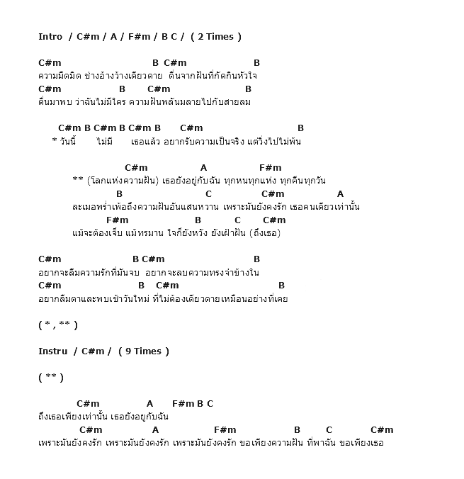 คอร์ดเพลง เนื้อเพลง ฝันหวาน, คอร์ดเพลง ฝันหวาน ของ Sleeping Sheep, คอร์ดเพลงของ Sleeping Sheep, เนื้อร้อง ฝันหวาน Sleeping Sheep, ฝันหวาน คอร์ดง่าย ๆ, คอร์ด ฝันหวาน ต้นฉบับ