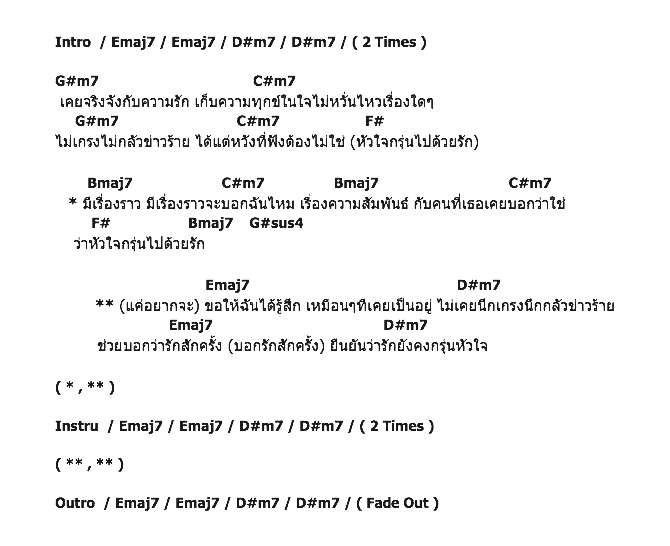 คอร์ดเพลง เนื้อเพลง ข่าวร้าย, คอร์ดเพลง ข่าวร้าย ของ Soul After Six, คอร์ดเพลงของ Soul After Six, เนื้อร้อง ข่าวร้าย Soul After Six, ข่าวร้าย คอร์ดง่าย ๆ, คอร์ด ข่าวร้าย ต้นฉบับ