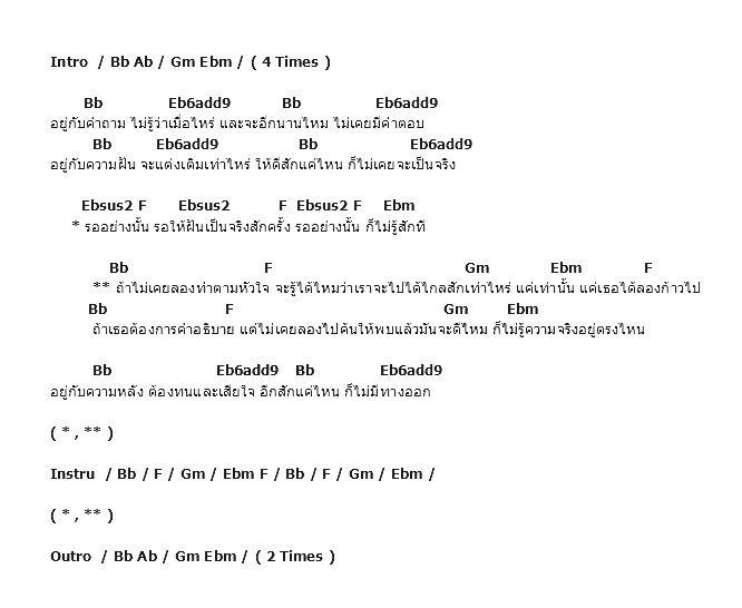 คอร์ดเพลง เนื้อเพลง Long (Try), คอร์ดเพลง Long (Try) ของ Singular, คอร์ดเพลงของ Singular, เนื้อร้อง Long (Try) Singular, Long (Try) คอร์ดง่าย ๆ, คอร์ด Long (Try) ต้นฉบับ