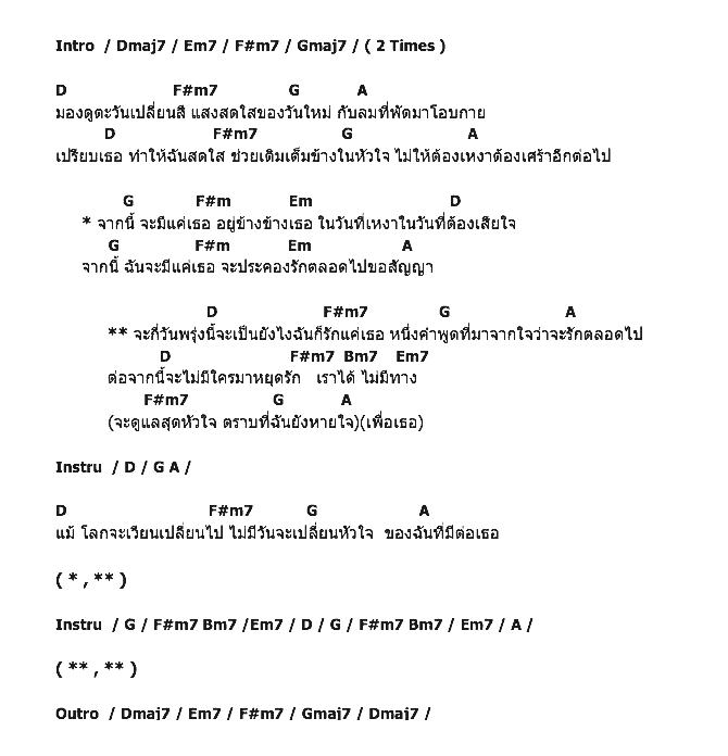 คอร์ดเพลง เนื้อเพลง พรุ่งนี้, คอร์ดเพลง พรุ่งนี้ ของ Tomorrow Again, คอร์ดเพลงของ Tomorrow Again, เนื้อร้อง พรุ่งนี้ Tomorrow Again, พรุ่งนี้ คอร์ดง่าย ๆ, คอร์ด พรุ่งนี้ ต้นฉบับ