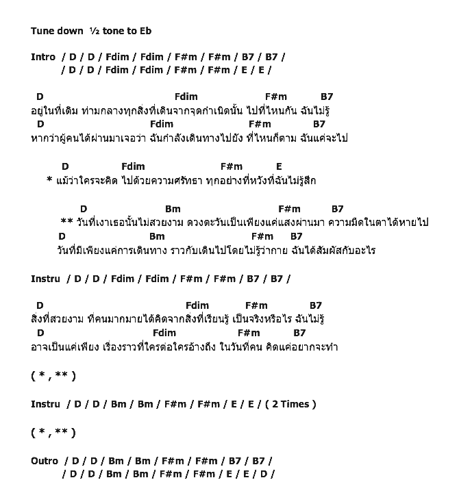 คอร์ดเพลง เนื้อเพลง วันที่ฉันไม่รู้สึก, คอร์ดเพลง วันที่ฉันไม่รู้สึก ของ Three Saturday, คอร์ดเพลงของ Three Saturday, เนื้อร้อง วันที่ฉันไม่รู้สึก Three Saturday, วันที่ฉันไม่รู้สึก คอร์ดง่าย ๆ, คอร์ด วันที่ฉันไม่รู้สึก ต้นฉบับ