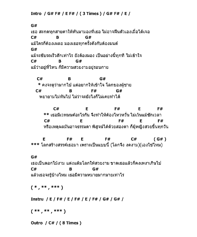 คอร์ดเพลง เนื้อเพลง ผู้หญิงสวยขึ้นทุกวัน, คอร์ดเพลง ผู้หญิงสวยขึ้นทุกวัน ของ Stubborn, คอร์ดเพลงของ Stubborn, เนื้อร้อง ผู้หญิงสวยขึ้นทุกวัน Stubborn, ผู้หญิงสวยขึ้นทุกวัน คอร์ดง่าย ๆ, คอร์ด ผู้หญิงสวยขึ้นทุกวัน ต้นฉบับ
