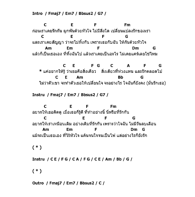 คอร์ดเพลง เนื้อเพลง สิ่งเดียว, คอร์ดเพลง สิ่งเดียว ของ Used, คอร์ดเพลงของ Used, เนื้อร้อง สิ่งเดียว Used, สิ่งเดียว คอร์ดง่าย ๆ, คอร์ด สิ่งเดียว ต้นฉบับ