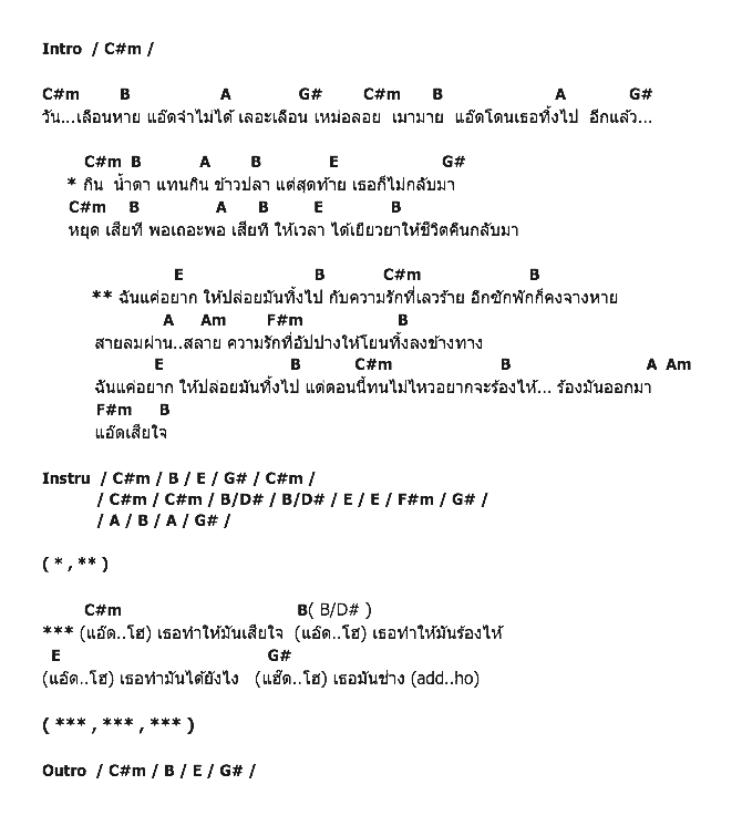 คอร์ดเพลง เนื้อเพลง แอ๊ด..โฮ (Add..Ho), คอร์ดเพลง แอ๊ด..โฮ (Add..Ho) ของ The Jukks, คอร์ดเพลงของ The Jukks, เนื้อร้อง แอ๊ด..โฮ (Add..Ho) The Jukks, แอ๊ด..โฮ (Add..Ho) คอร์ดง่าย ๆ, คอร์ด แอ๊ด..โฮ (Add..Ho) ต้นฉบับ
