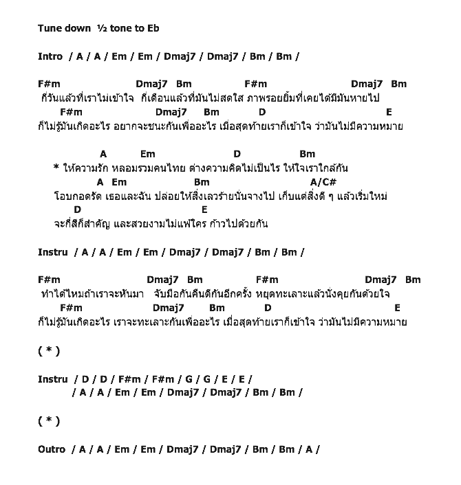 คอร์ดเพลง เนื้อเพลง ประเทศไทย ไปด้วยกัน, คอร์ดเพลง ประเทศไทย ไปด้วยกัน ของ The Richter, คอร์ดเพลงของ The Richter, เนื้อร้อง ประเทศไทย ไปด้วยกัน The Richter, ประเทศไทย ไปด้วยกัน คอร์ดง่าย ๆ, คอร์ด ประเทศไทย ไปด้วยกัน ต้นฉบับ