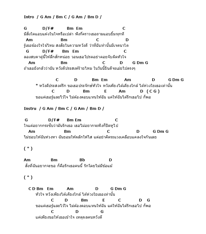 คอร์ดเพลง เนื้อเพลง หวังดีประสงค์รัก, คอร์ดเพลง หวังดีประสงค์รัก ของ กัน นภัทร The Star 6, คอร์ดเพลงของ กัน นภัทร The Star 6, เนื้อร้อง หวังดีประสงค์รัก กัน นภัทร The Star 6, หวังดีประสงค์รัก คอร์ดง่าย ๆ, คอร์ด หวังดีประสงค์รัก ต้นฉบับ