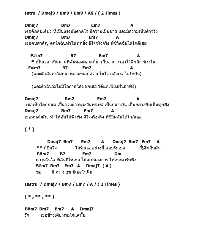 คอร์ดเพลง เนื้อเพลง ชื่นใจได้รักเธอ, คอร์ดเพลง ชื่นใจได้รักเธอ ของ กบ เสาวนิตย์ นวพันธ์, คอร์ดเพลงของ กบ เสาวนิตย์ นวพันธ์, เนื้อร้อง ชื่นใจได้รักเธอ กบ เสาวนิตย์ นวพันธ์, ชื่นใจได้รักเธอ คอร์ดง่าย ๆ, คอร์ด ชื่นใจได้รักเธอ ต้นฉบับ