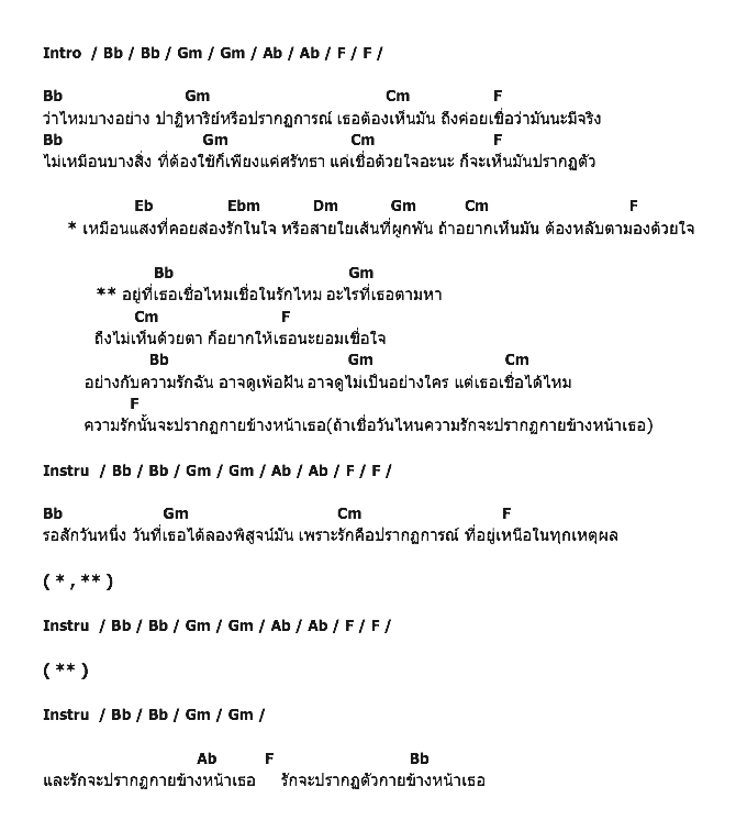 คอร์ดเพลง เนื้อเพลง เพลงปรากฏการณ์รัก, คอร์ดเพลง เพลงปรากฏการณ์รัก ของ Zee, คอร์ดเพลงของ Zee, เนื้อร้อง เพลงปรากฏการณ์รัก Zee, เพลงปรากฏการณ์รัก คอร์ดง่าย ๆ, คอร์ด เพลงปรากฏการณ์รัก ต้นฉบับ