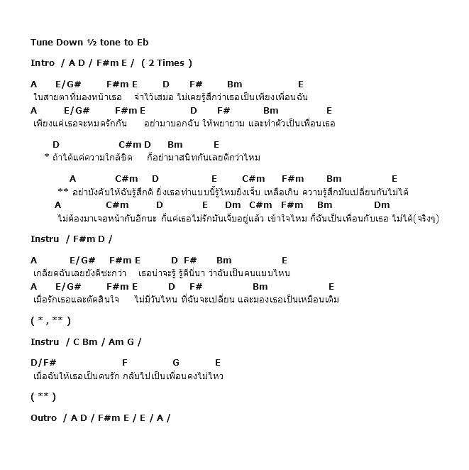 คอร์ดเพลง เนื้อเพลง เป็นเพื่อนเธอไม่ได้จริงๆ, คอร์ดเพลง เป็นเพื่อนเธอไม่ได้จริงๆ ของ ขนมจีน กุลมาศ ลิมปวุฒิรานนท์, คอร์ดเพลงของ ขนมจีน กุลมาศ ลิมปวุฒิรานนท์, เนื้อร้อง เป็นเพื่อนเธอไม่ได้จริงๆ ขนมจีน กุลมาศ ลิมปวุฒิรานนท์, เป็นเพื่อนเธอไม่ได้จริงๆ คอร์ดง่าย ๆ, คอร์ด เป็นเพื่อนเธอไม่ได้จริงๆ ต้นฉบับ