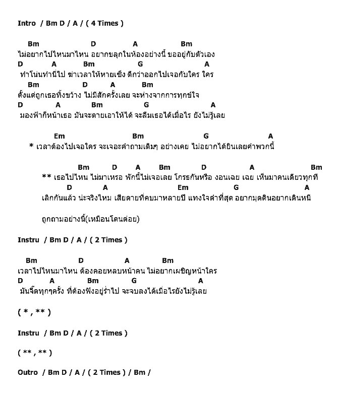 คอร์ดเพลง เนื้อเพลง เหมือนโดนต่อย, คอร์ดเพลง เหมือนโดนต่อย ของ กล้วย อาร์สยาม, คอร์ดเพลงของ กล้วย อาร์สยาม, เนื้อร้อง เหมือนโดนต่อย กล้วย อาร์สยาม, เหมือนโดนต่อย คอร์ดง่าย ๆ, คอร์ด เหมือนโดนต่อย ต้นฉบับ