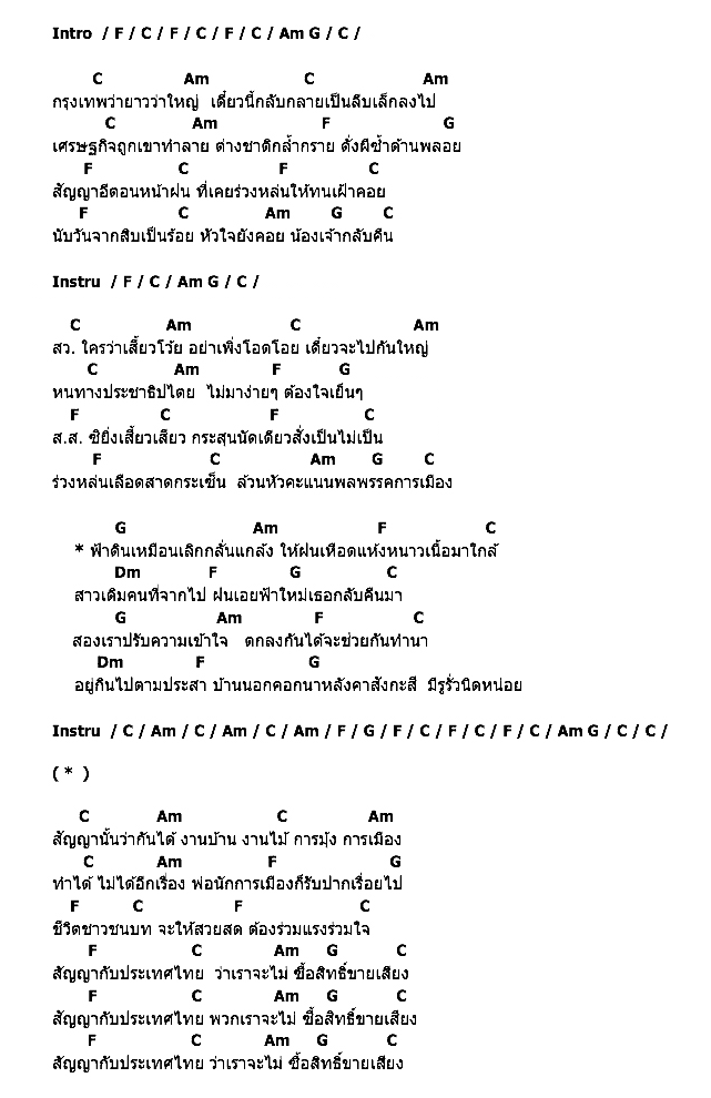 คอร์ดเพลง เนื้อเพลง สัญญาหน้าเลือกตั้ง, คอร์ดเพลง สัญญาหน้าเลือกตั้ง ของ คาราบาว, คอร์ดเพลงของ คาราบาว, เนื้อร้อง สัญญาหน้าเลือกตั้ง คาราบาว, สัญญาหน้าเลือกตั้ง คอร์ดง่าย ๆ, คอร์ด สัญญาหน้าเลือกตั้ง ต้นฉบับ