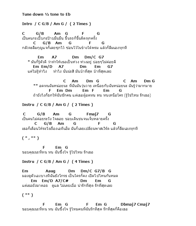 คอร์ดเพลง เนื้อเพลง แด่เธอผู้อดทน, คอร์ดเพลง แด่เธอผู้อดทน ของ กิ่ง The Star 5, คอร์ดเพลงของ กิ่ง The Star 5, เนื้อร้อง แด่เธอผู้อดทน กิ่ง The Star 5, แด่เธอผู้อดทน คอร์ดง่าย ๆ, คอร์ด แด่เธอผู้อดทน ต้นฉบับ