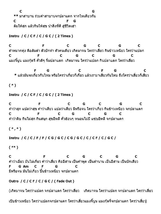 คอร์ดเพลง เนื้อเพลง ดิบแดก, คอร์ดเพลง ดิบแดก ของ คาราบาว, คอร์ดเพลงของ คาราบาว, เนื้อร้อง ดิบแดก คาราบาว, ดิบแดก คอร์ดง่าย ๆ, คอร์ด ดิบแดก ต้นฉบับ