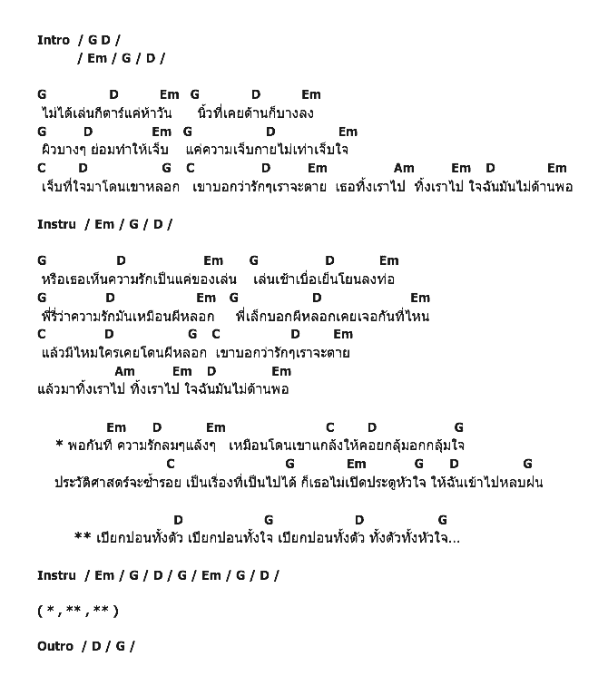 คอร์ดเพลง เนื้อเพลง ใจไม่ด้านพอ, คอร์ดเพลง ใจไม่ด้านพอ ของ คาราบาว, คอร์ดเพลงของ คาราบาว, เนื้อร้อง ใจไม่ด้านพอ คาราบาว, ใจไม่ด้านพอ คอร์ดง่าย ๆ, คอร์ด ใจไม่ด้านพอ ต้นฉบับ
