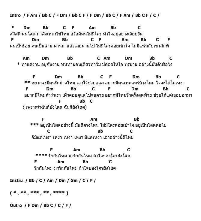 คอร์ดเพลง เนื้อเพลง สวัสดีคนโสด, คอร์ดเพลง สวัสดีคนโสด ของ ณัฏฐ์ กิตติสาร อาร์ สยาม, คอร์ดเพลงของ ณัฏฐ์ กิตติสาร อาร์ สยาม, เนื้อร้อง สวัสดีคนโสด ณัฏฐ์ กิตติสาร อาร์ สยาม, สวัสดีคนโสด คอร์ดง่าย ๆ, คอร์ด สวัสดีคนโสด ต้นฉบับ