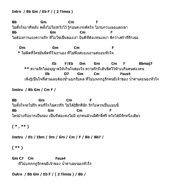 คอร์ดเพลง เนื้อเพลง ความรักไม่อนุญาต, คอร์ดเพลง ความรักไม่อนุญาต ของ ปนัดดา เรืองวุฒิ, คอร์ดเพลงของ ปนัดดา เรืองวุฒิ, เนื้อร้อง ความรักไม่อนุญาต ปนัดดา เรืองวุฒิ, ความรักไม่อนุญาต คอร์ดง่าย ๆ, คอร์ด ความรักไม่อนุญาต ต้นฉบับ