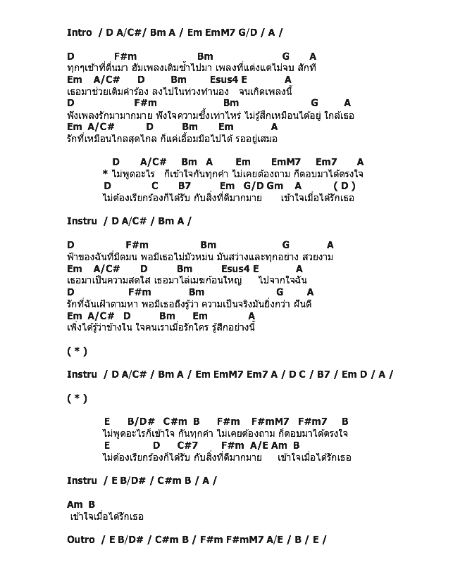 คอร์ดเพลง เนื้อเพลง ไม่พูดก็เข้าใจ Feat.แพรว คณิตกุล - Ost.ตะวันฉายในม่านเมฆ, คอร์ดเพลง ไม่พูดก็เข้าใจ Feat.แพรว คณิตกุล - Ost.ตะวันฉายในม่านเมฆ ของ โต๋, คอร์ดเพลงของ โต๋, เนื้อร้อง ไม่พูดก็เข้าใจ Feat.แพรว คณิตกุล - Ost.ตะวันฉายในม่านเมฆ โต๋, ไม่พูดก็เข้าใจ Feat.แพรว คณิตกุล - Ost.ตะวันฉายในม่านเมฆ คอร์ดง่าย ๆ, คอร์ด ไม่พูดก็เข้าใจ Feat.แพรว คณิตกุล - Ost.ตะวันฉายในม่านเมฆ ต้นฉบับ